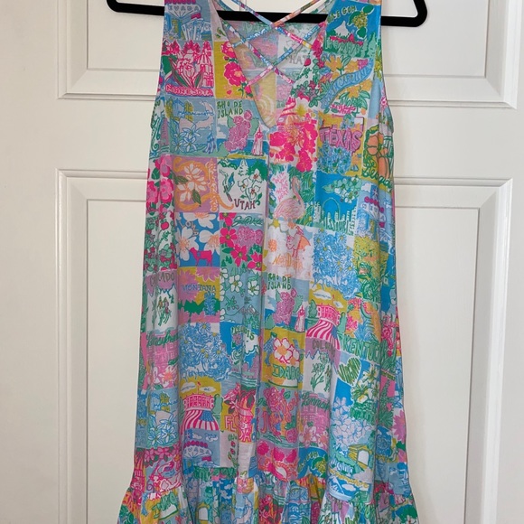 Kristen swing dress in Lilly State of Mind - Picture 4 of 5